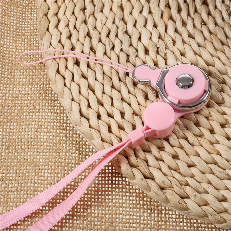 Detachable Long Neck Lanyard Strap for Cell Phone Camera iPod etc - Pink-4