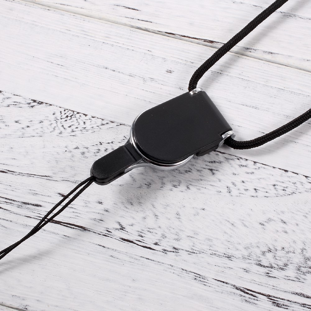 Detachable Neck Strap Band for Cellphone Camera MP3 USB Flash Drive - Black-4