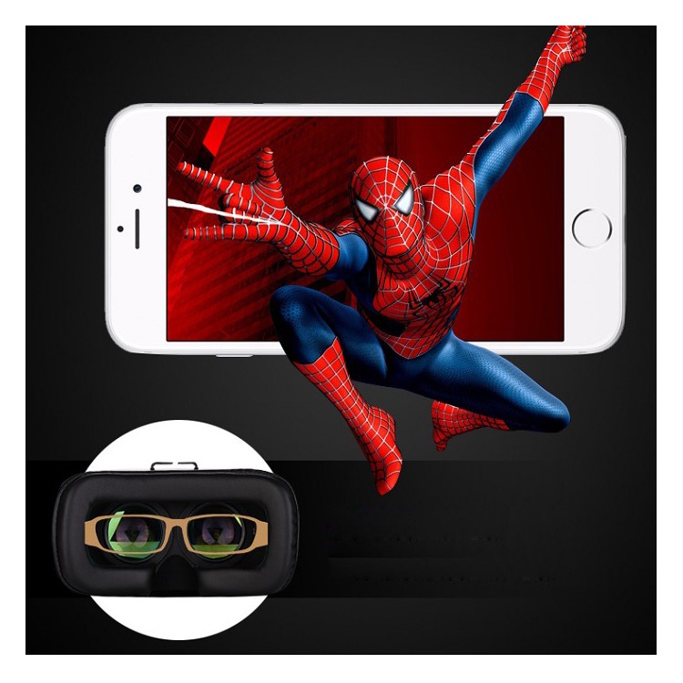 VR Plus Virtual Reality 3D Glasses Headset with Blue-ray Coating Lens for iPhone 7 Plus / 7 Etc-11