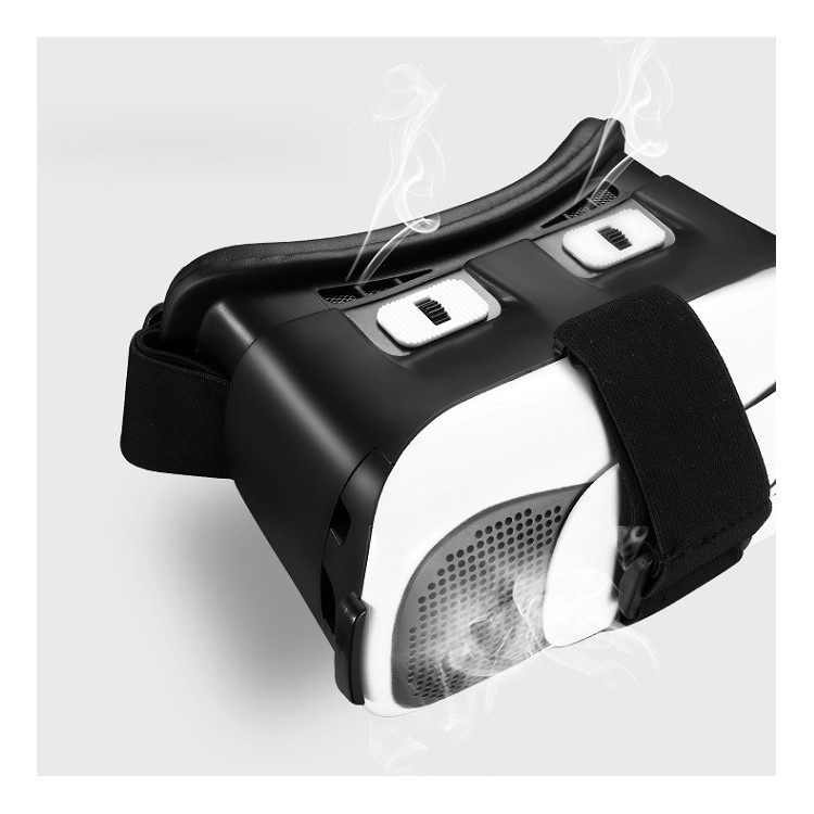 VR Plus Virtual Reality 3D Glasses Headset with Blue-ray Coating Lens for iPhone 7 Plus / 7 Etc-3