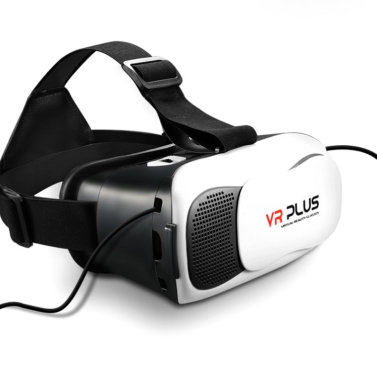 VR Plus Virtual Reality 3D Glasses Headset with Blue-ray Coating Lens for iPhone 7 Plus / 7 Etc-4