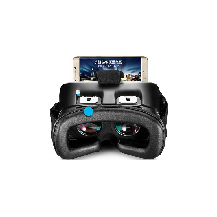 VR Plus Virtual Reality 3D Glasses Headset with Blue-ray Coating Lens for iPhone 7 Plus / 7 Etc-6