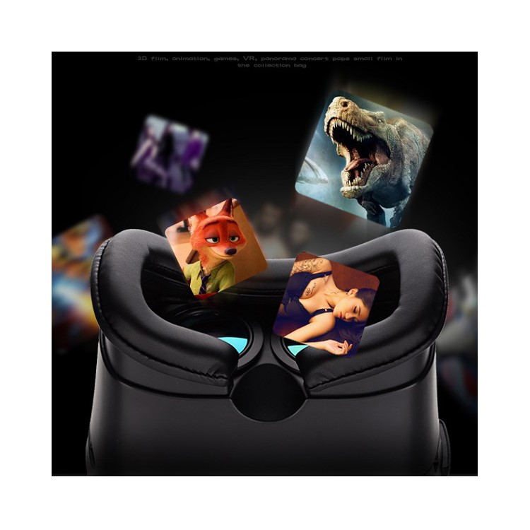 VR Plus Virtual Reality 3D Glasses Headset with Blue-ray Coating Lens for iPhone 7 Plus / 7 Etc-9