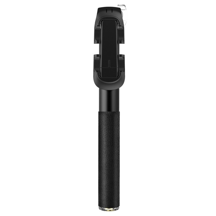SK08 Aluminum Alloy Extendable Selfie Stick with Detachable Bluetooth Remote Shutter for iOS Android Phones - Black-2