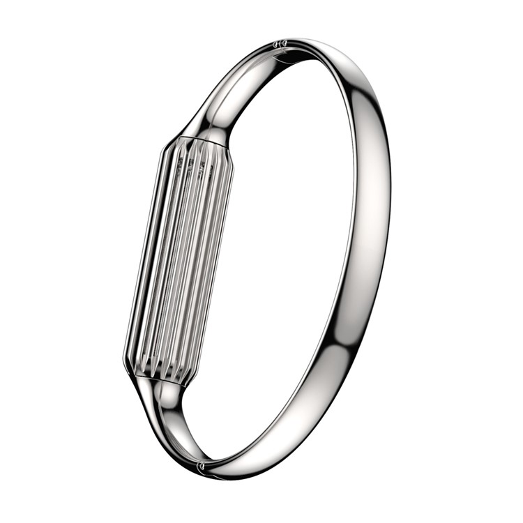 Fashion Sturdy Watch Bracelet Bangle Accessory for Fitbit Flex 2 - Silver Color-3