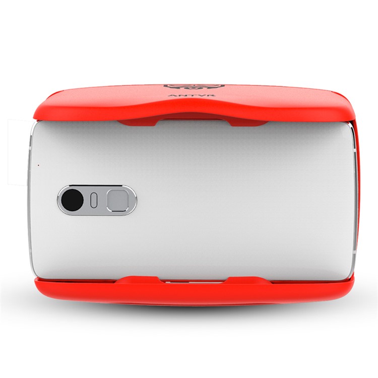 ANTVR 3D Foldable VR Glasses Head-mounted (Energy Edition) for 5.0-6.0 inch Smartphones - Red-5