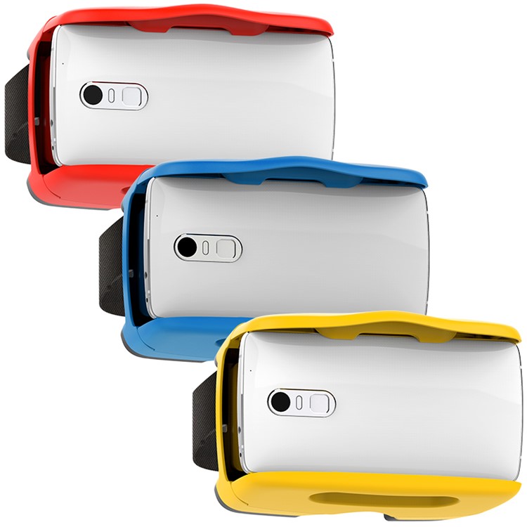 ANTVR 3D Foldable VR Glasses Head-mounted (Energy Edition) for 5.0-6.0 inch Smartphones - Red-6