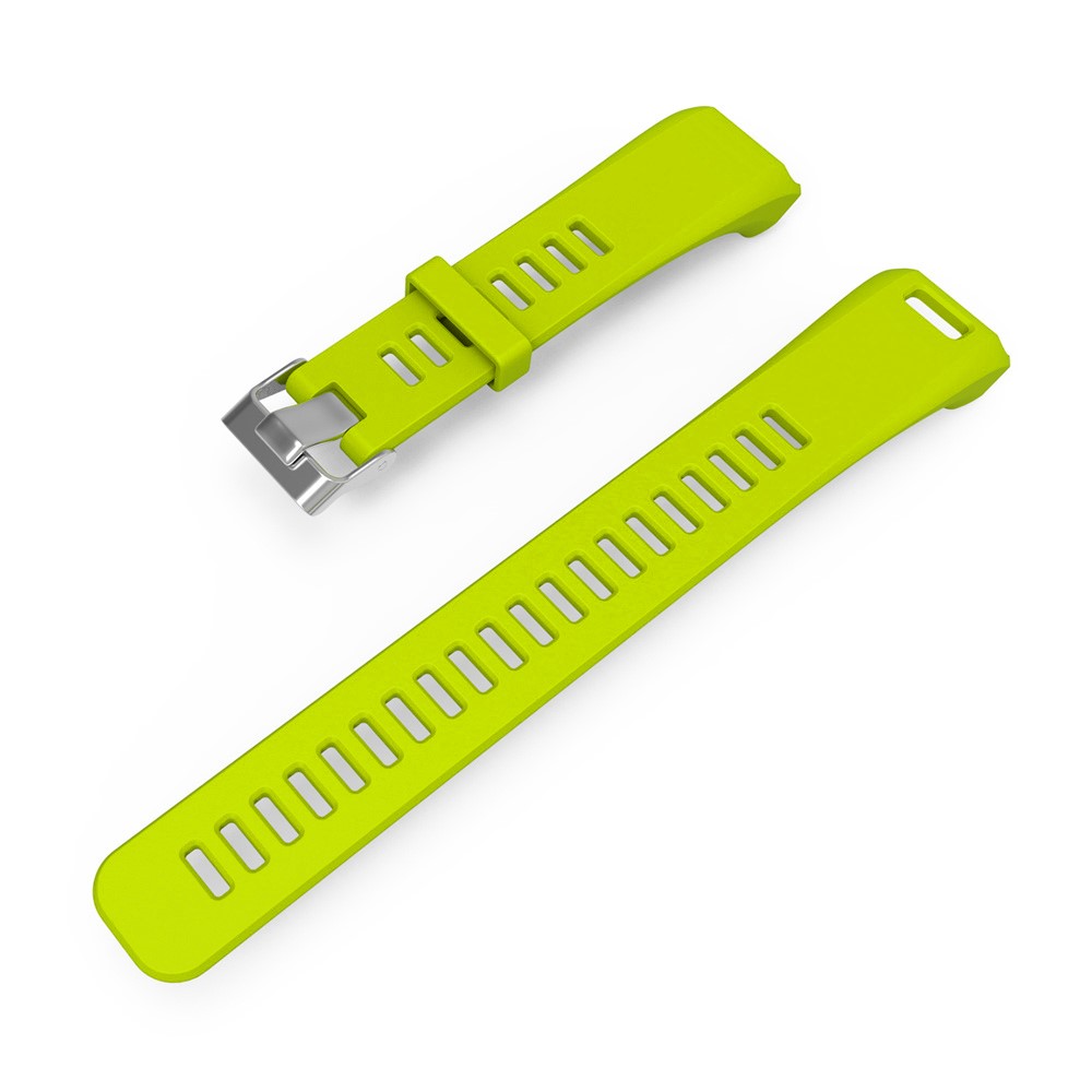 2-Teil Silikon Uhrenarmband für Garmin Vivosmart HR mit Werkzeug - Grün-1