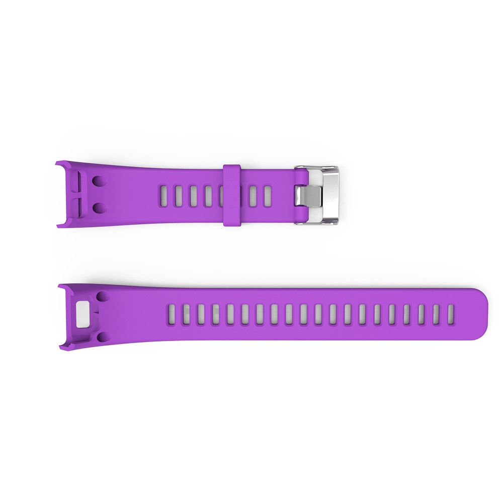 Detachable Silicone Watch Wrist Strap for Garmin Vivosmart HR with Tool - Purple-2