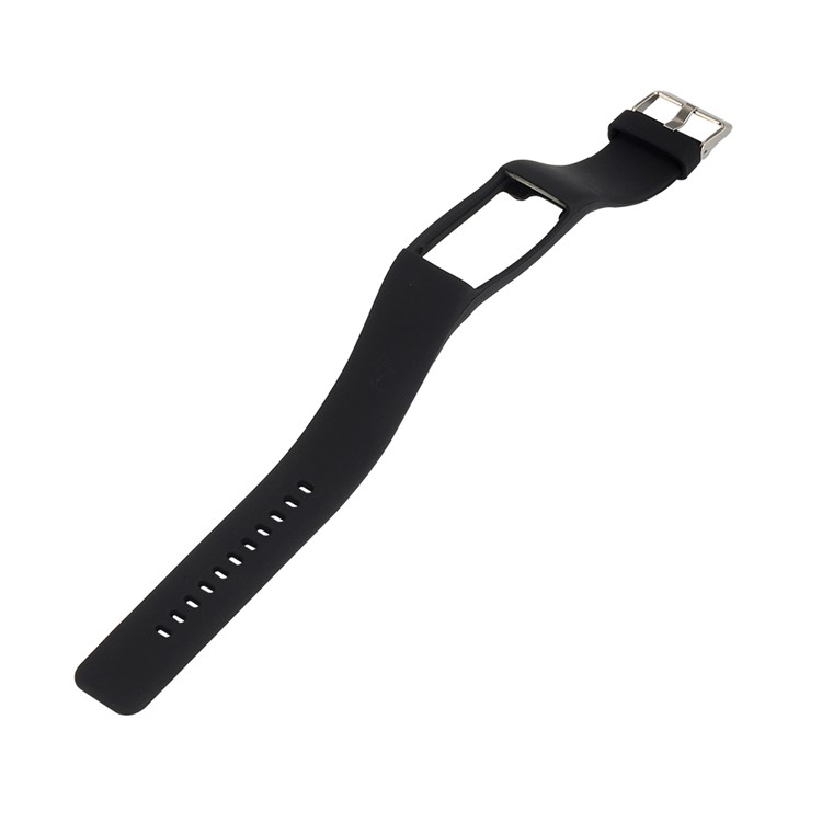 For Polar A360 Soft Silicone Wrist Watch Band Replacement - Black-6