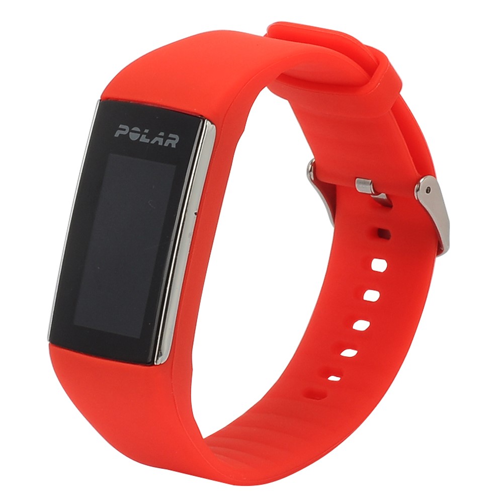 Soft Silicone Wrist Watch Strap Replacement for Polar A360 - Red-2