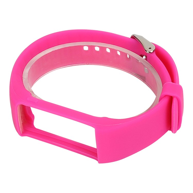 Soft Silicone Wrist Watchband Replacement for Polar A360 - Rose-5