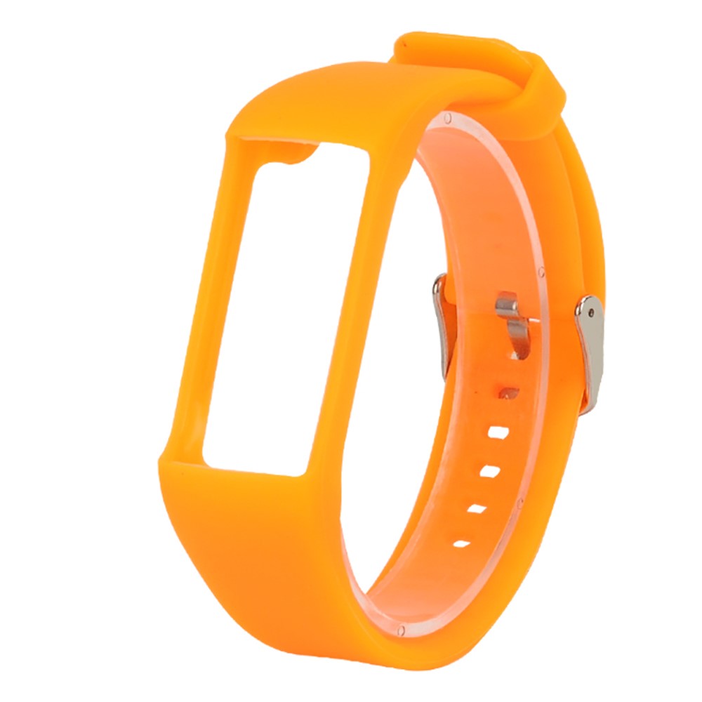 Durable Silicone Watch Band Replacement for Polar A360 - Orange-1