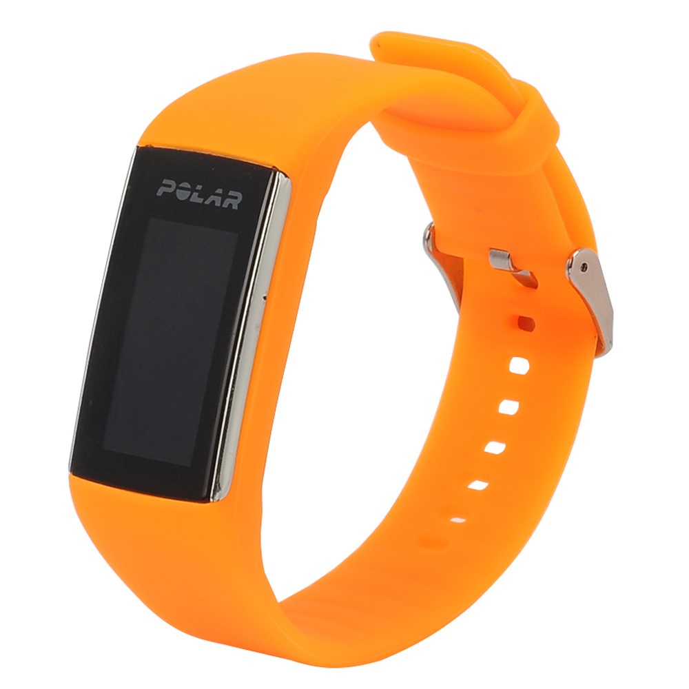 Durable Silicone Watch Band Replacement for Polar A360 - Orange-2