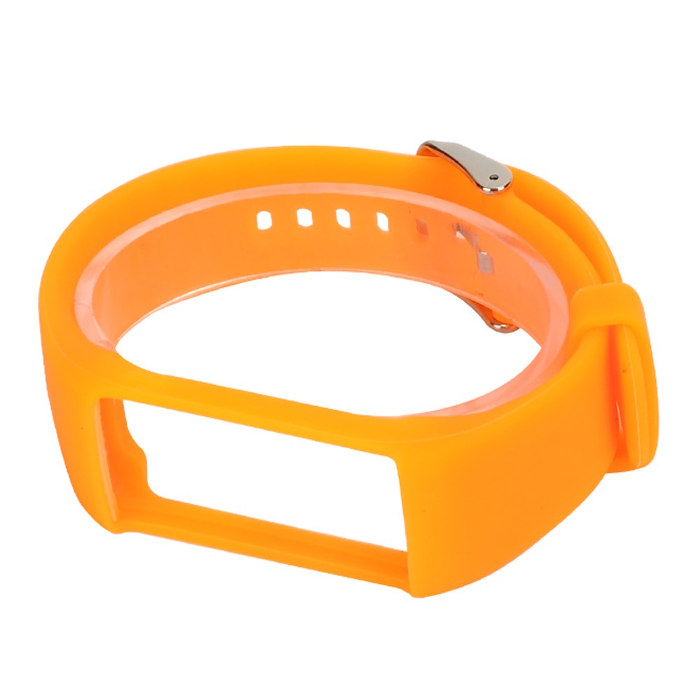 Durable Silicone Watch Band Replacement for Polar A360 - Orange-5