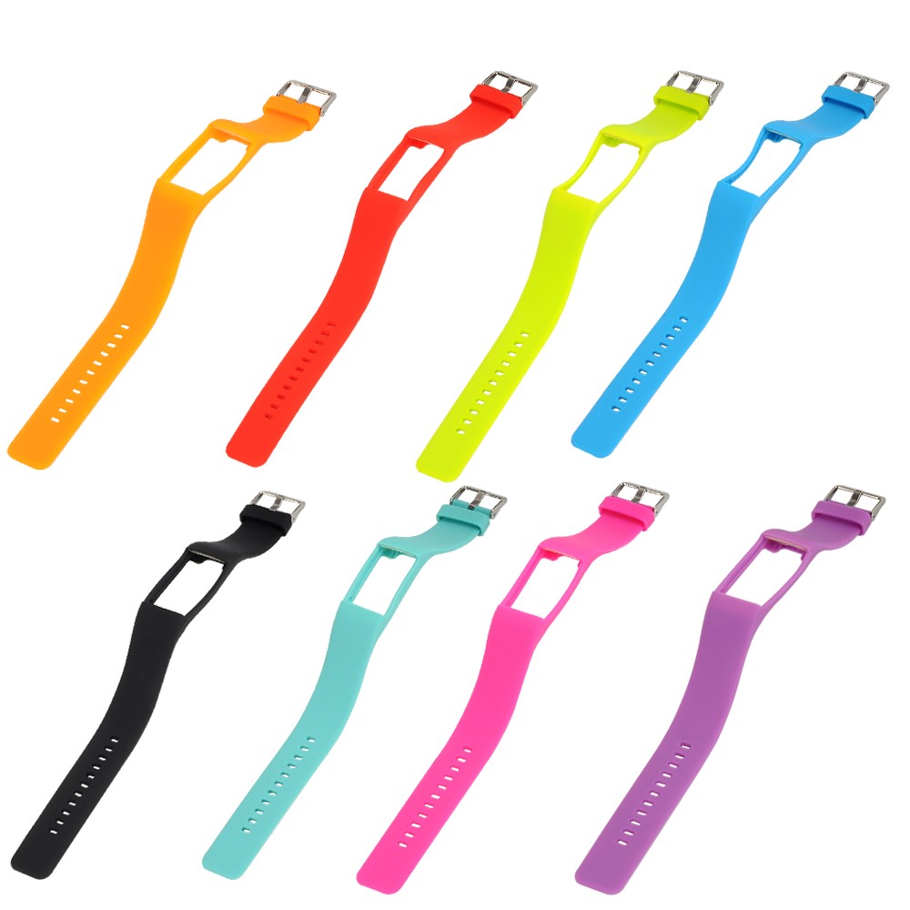 Durable Silicone Watch Band Replacement for Polar A360 - Orange-7