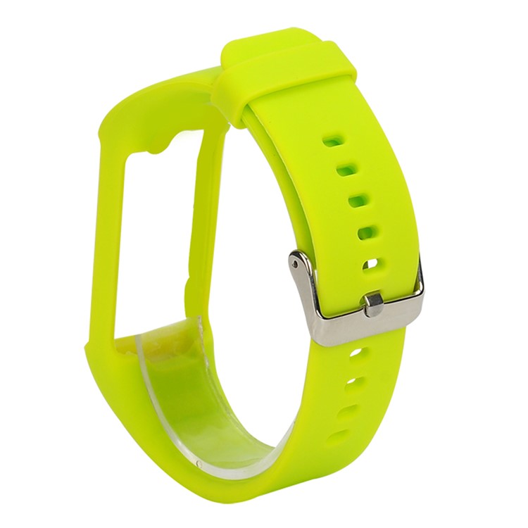 Soft Silicone Watch Band Strap Replacement for Polar A360 - Green-4