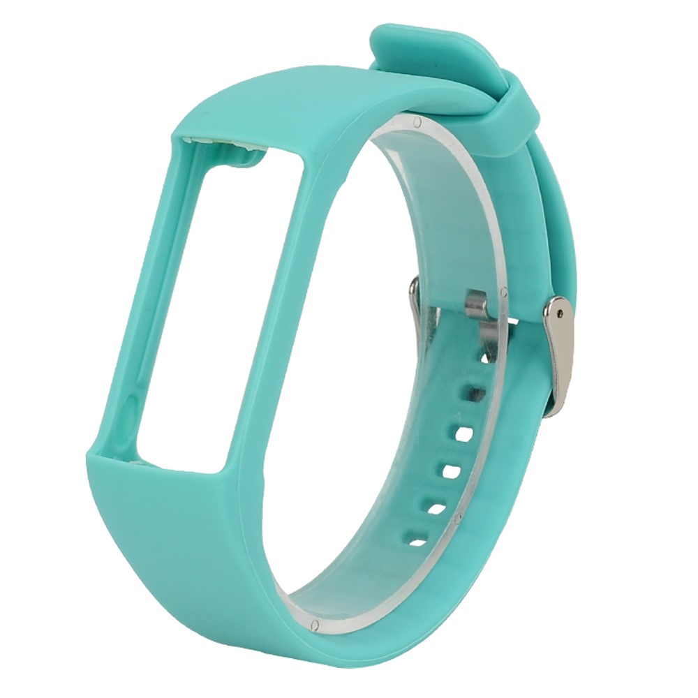 For Polar A360 Soft Silicone Watch Strap Band Replacement - Cyan-1