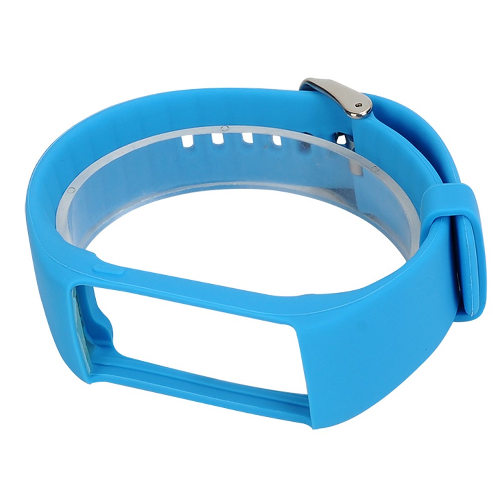 Soft Silicone Watchband Wrist Strap for Polar A360 - Blue-3