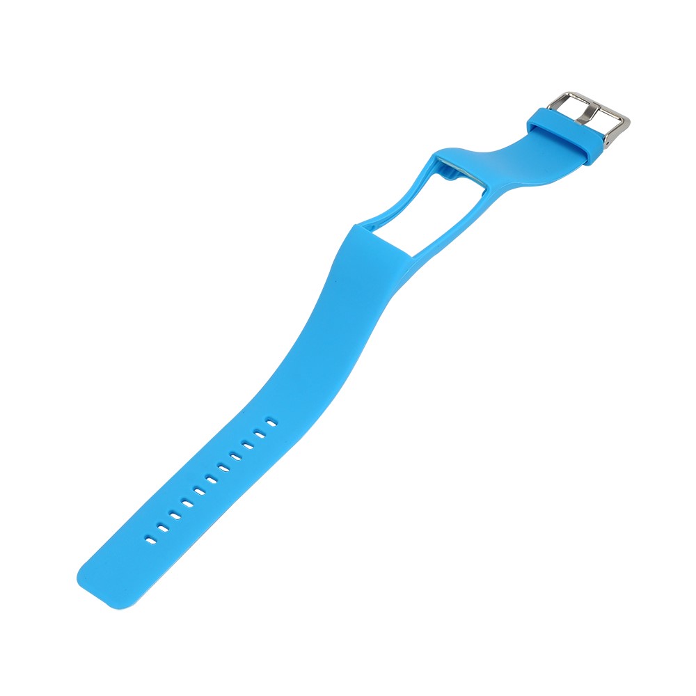 Soft Silicone Watchband Wrist Strap for Polar A360 - Blue-6