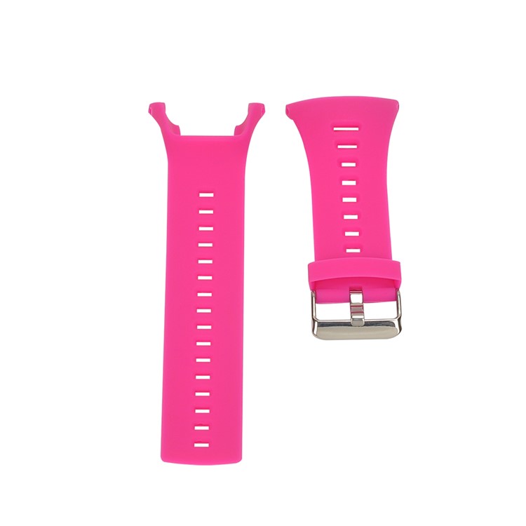 Watch Replacement Silicone Strap for Suunto Ambit 1/Ambit 2/Ambit 3 - Rose-1
