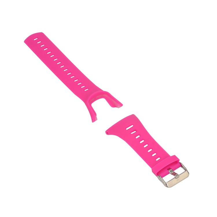 Watch Replacement Silicone Strap for Suunto Ambit 1/Ambit 2/Ambit 3 - Rose-3