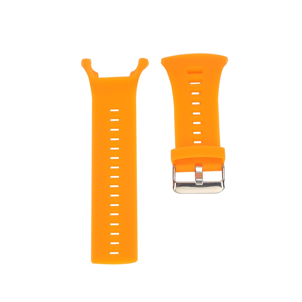 Silicone Sport Watch Band Strap for Suunto Ambit 1/Ambit 2/Ambit 3 - Orange-1