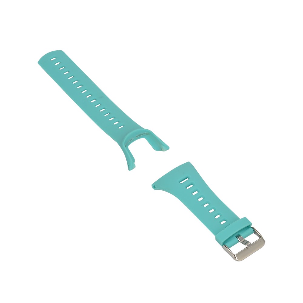 Silicona Sport Wamkband Para Suunto Ambit 1/2/3, Reemplazo De Correa De Reloj Inteligente Ajustable - Bebe Azul