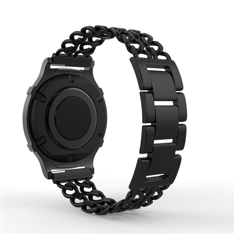 Fashion Stainless Steel Watch Band Bracelet Replacement for Samsung Gear S3 Frontier / S3 Classic - Black-2