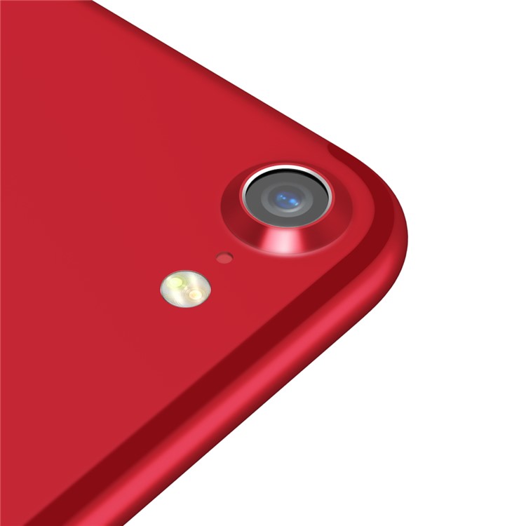 BASEUS Metal Back Camera Lens Ring Cover for iPhone 7 4.7 inch - Red-4