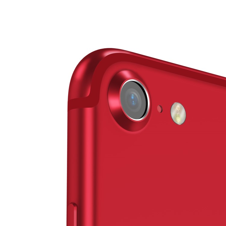 BASEUS Metal Back Camera Lens Ring Cover for iPhone 7 4.7 inch - Red-5