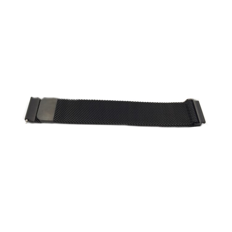 Magnetic Milanese Stainless Steel Watch Band for Samsung Gear S2 - Black-1