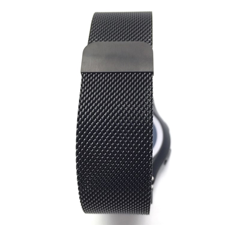 Magnetic Milanese Stainless Steel Watch Band for Samsung Gear S2 - Black-3