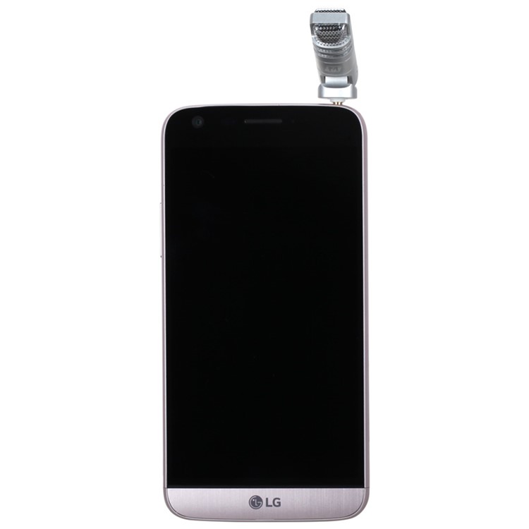 MOMAX X-MIC Mini 3.5mm Microphone Singing Mic for Cell Phone Tablet - Silver-9