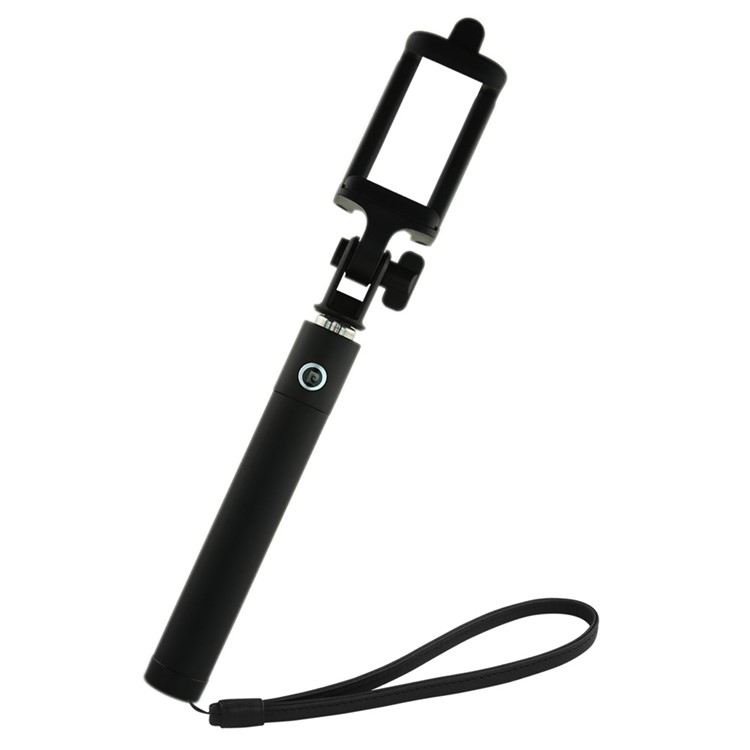 PIERRE CARDIN PCQ-E07 Bluetooth Selfie Monopod Rotary Selfie Stick for iPhone 7 Etc. - Black-2