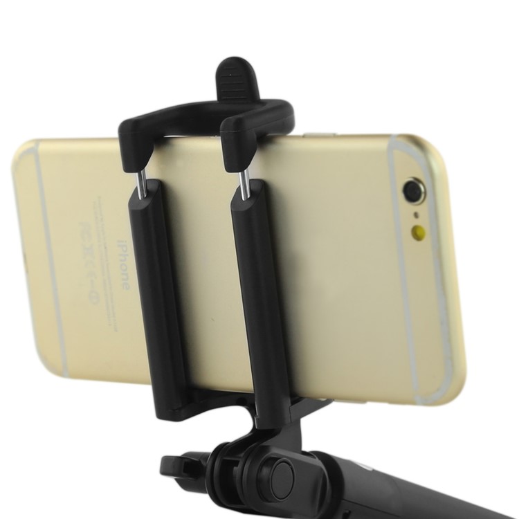 PIERRE CARDIN PCQ-E07 Bluetooth Selfie Monopod Rotary Selfie Stick for iPhone 7 Etc. - Black-7
