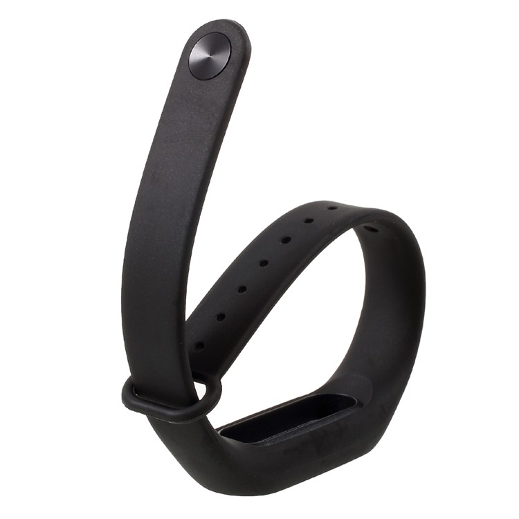 Flexible TPU Wrist Band for Xiaomi Mi Band 2 - Black-5