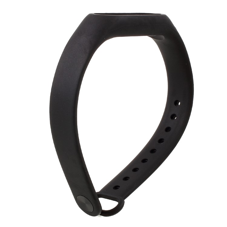Flexible TPU Wrist Band for Xiaomi Mi Band 2 - Black-6