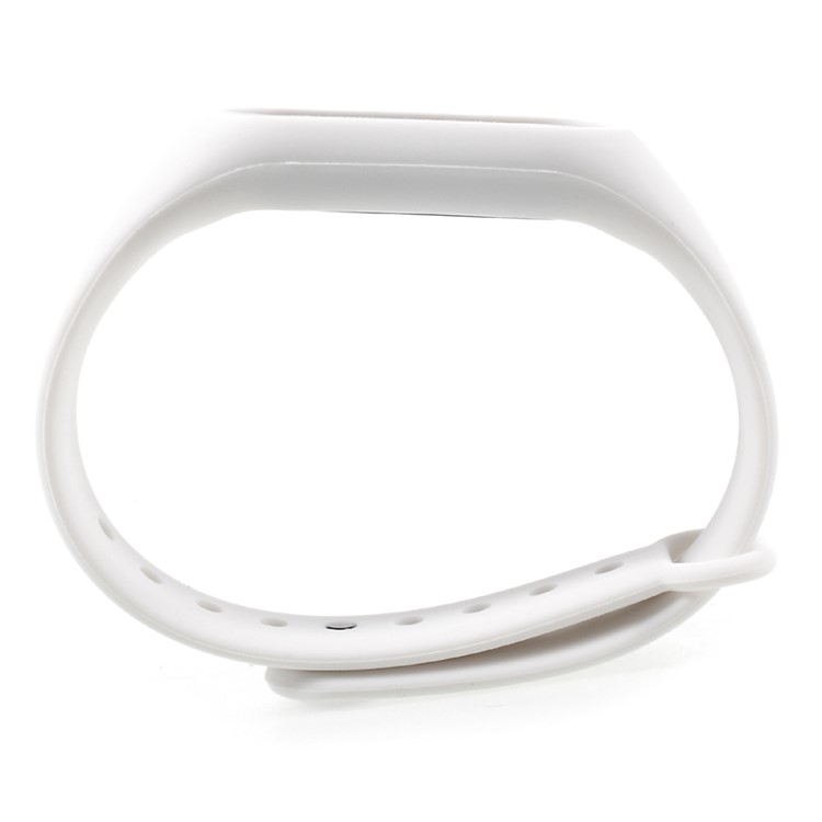 Flexible TPU Wrist Strap for Xiaomi Mi Band 2 - White-2
