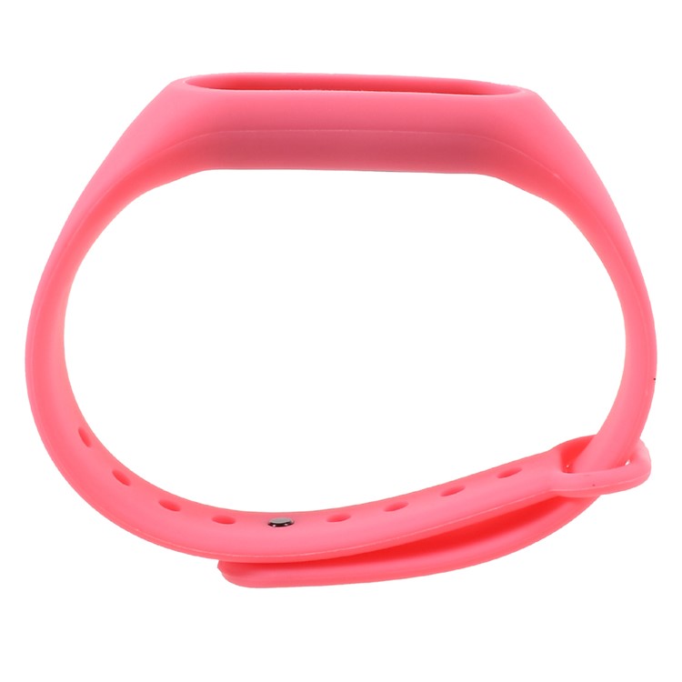 Soft TPU Wristband Strap for Xiaomi Mi Band 2 - Watermelon Red-2