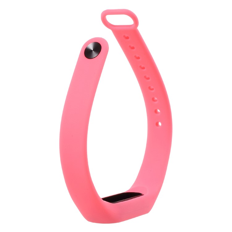 Soft TPU Wristband Strap for Xiaomi Mi Band 2 - Watermelon Red-5