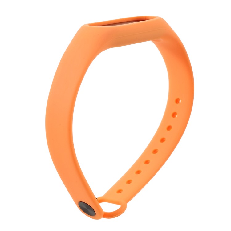 Flexible TPU Wristband Bracelet for Xiaomi Mi Band 2 - Orange-6