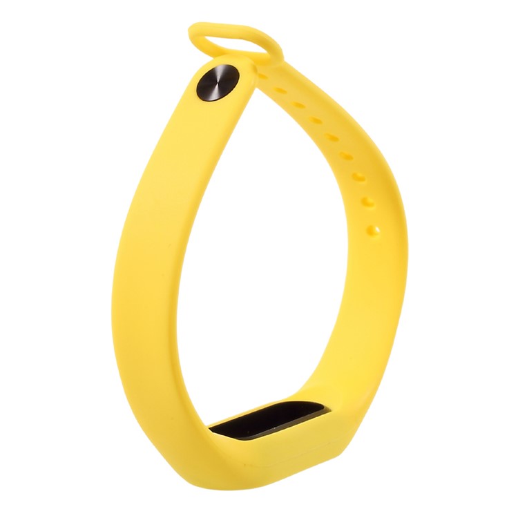 Flexible TPU Wrist Blet Strap for Xiaomi Mi Band 2 - Yellow-5