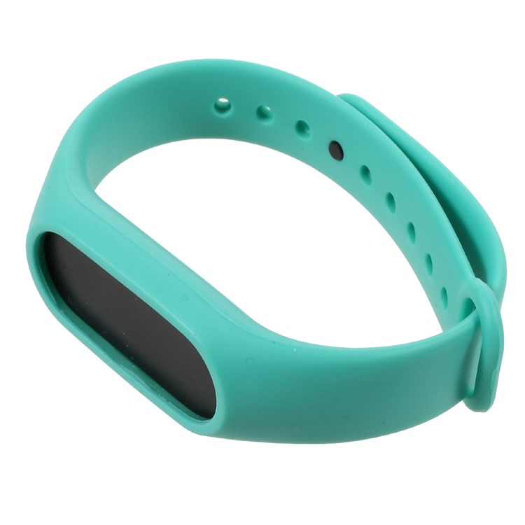 Flexible TPU Wrist Band Blet Replacement for Xiaomi Mi Band 2 - Cyan-3