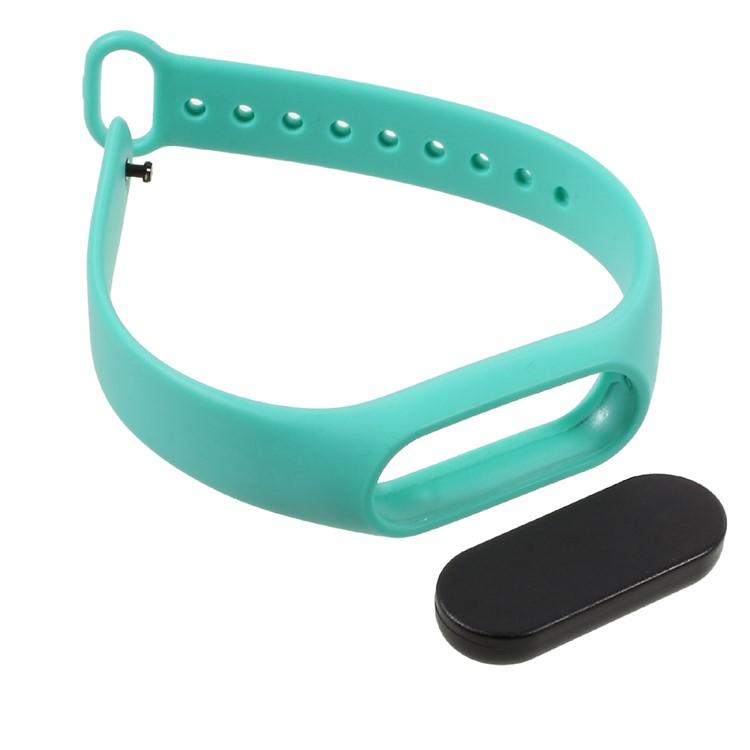 Flexible TPU Wrist Band Blet Replacement for Xiaomi Mi Band 2 - Cyan-7