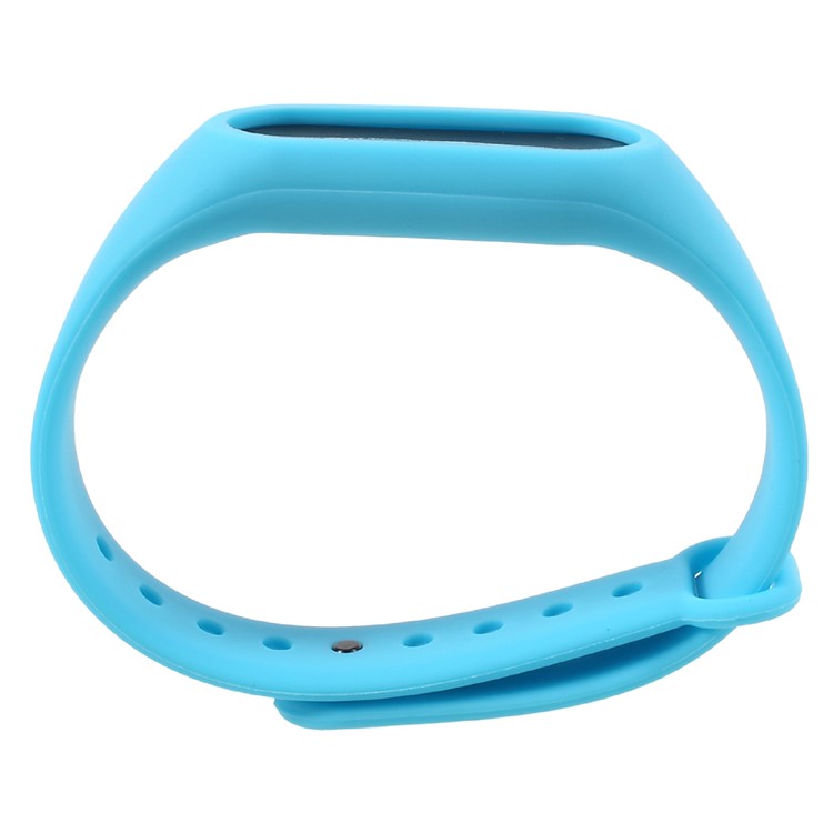 Soft TPU Wrist Strap Accessories for Xiaomi Mi Band 2 - Blue-2