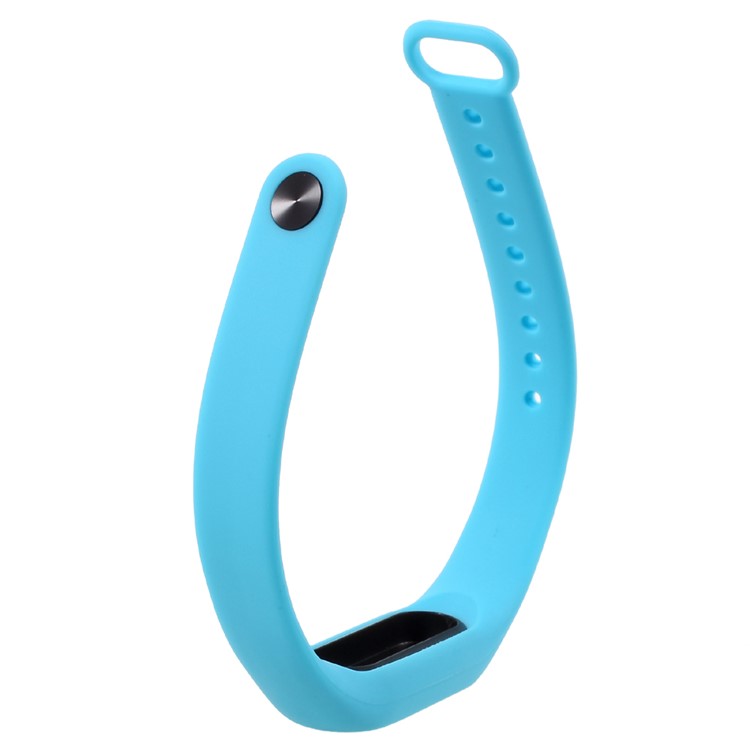 Soft TPU Wrist Strap Accessories for Xiaomi Mi Band 2 - Blue-5