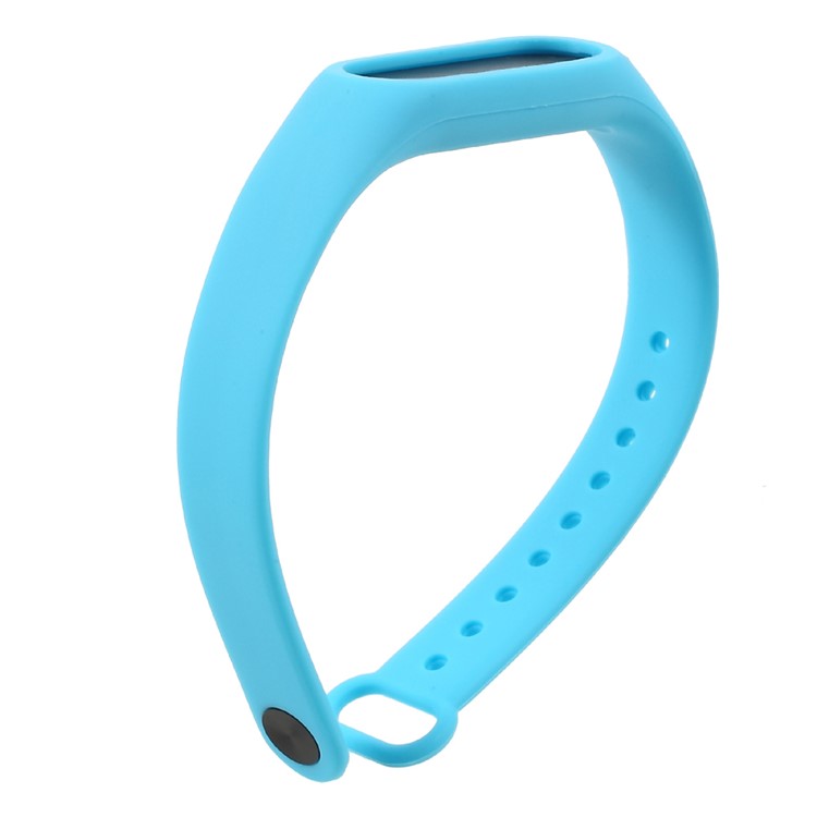 Soft TPU Wrist Strap Accessories for Xiaomi Mi Band 2 - Blue-6