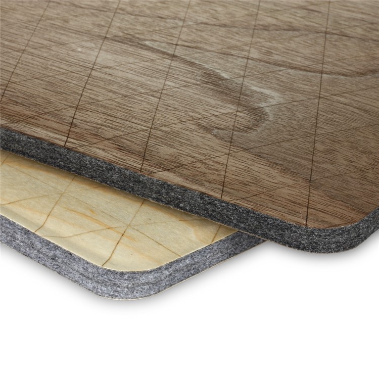 SAMDI Walnut Wood Skin Wool Felt Sleeve Pouch Bag for iPad 4 / 3 / 2, iPad 9.7 inch Etc. - Walnut-11