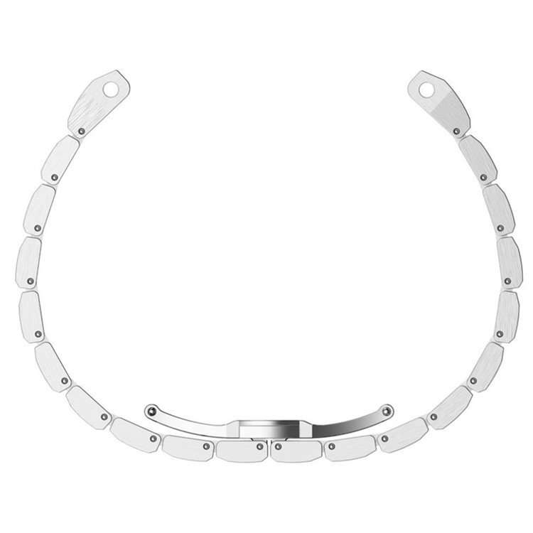 Solid Stainless Steel Watch Band Link Bracelet for Garmin Fenix 3 - Silver Color-6